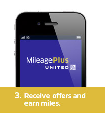 500 Free United Miles for Signing Up for Mobile Offers
