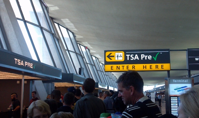 TSA Line at Chicago Airport Over a Mile Long Today?