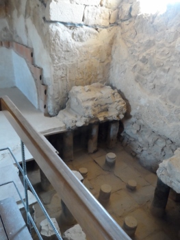 Masada Bath house remnants