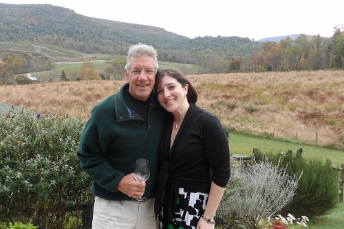 a man and woman posing for a picture