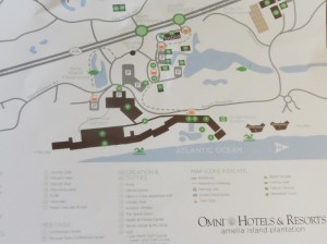 a map of a resort