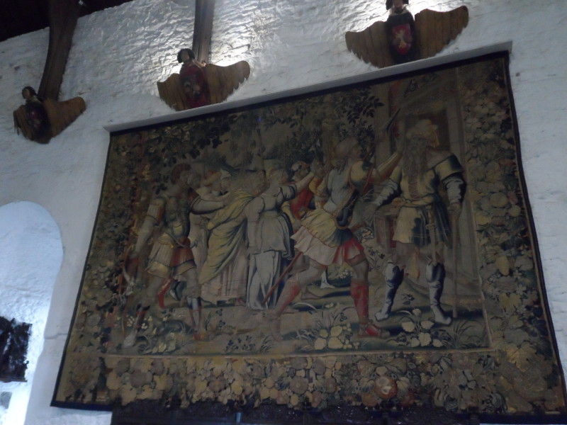 Bunratty Castle restored tapestry
