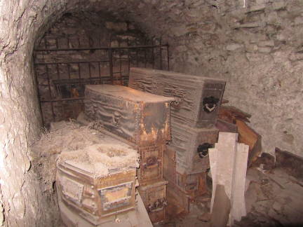 Crypt photo courtesy of St Michans Church