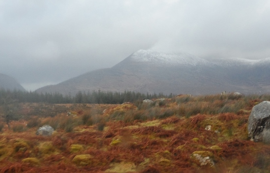 Snow in Ring of Kerry