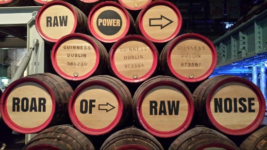 Guinness Experience Dublin Barrels
