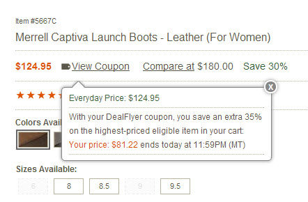 Sierra Trading Post Captiva Launch Coupon