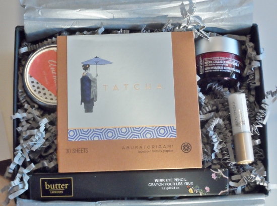 a box of beauty products