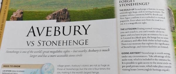 Avebury reasons Off the Tourist Trail
