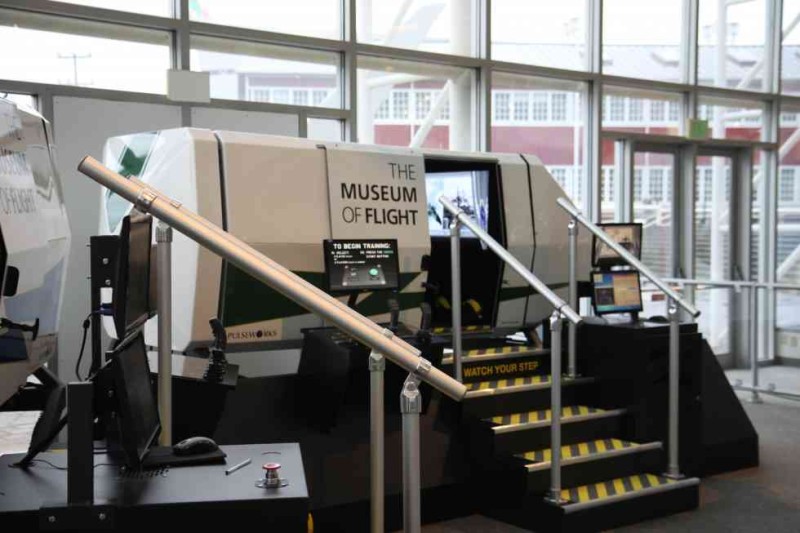 a museum of flight equipment