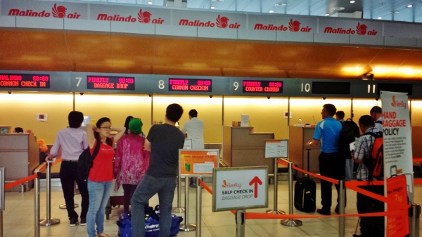 Firefly Airlines check in Subang Airport