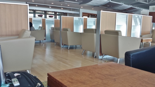 Korean Airlines First Class Lounge seating 2