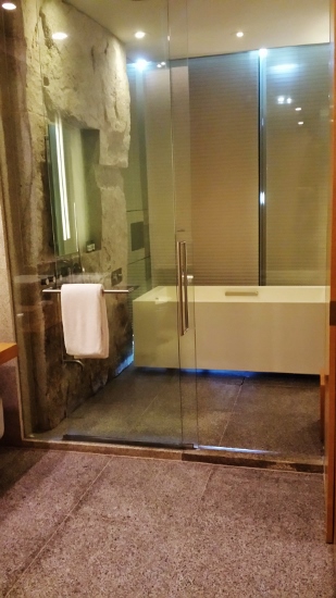 Park Hyatt Seoul Deluxe Bathroom with drapes