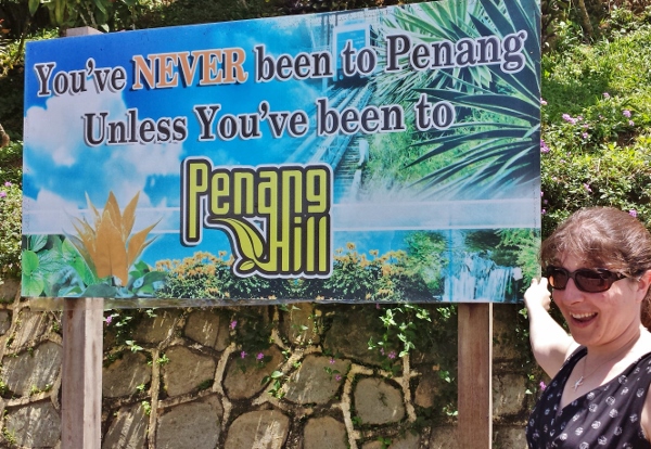 Penang Hill Sign
