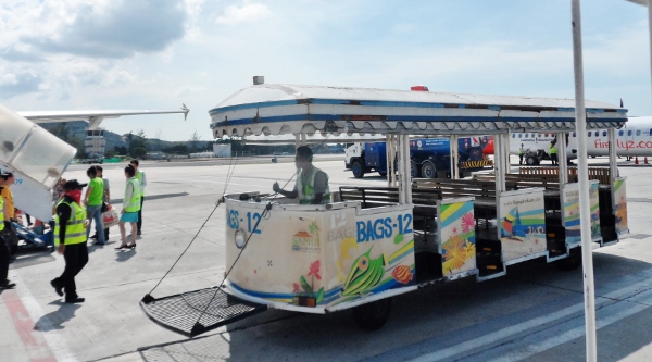 Koh Samui Airport Plane Tram