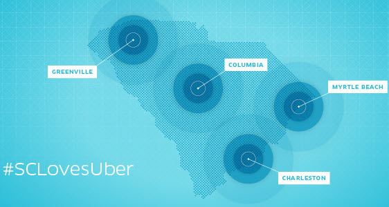 5 Free UberX Rides in South Carolina for New & Existing Users