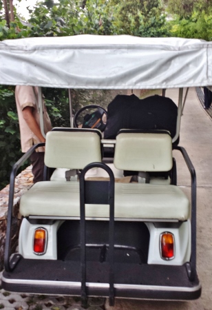 Conrad Koh Samui Golf Cart