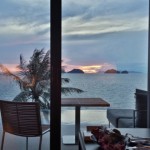 Conrad Koh Samui Sunset from Villa 110 Living Room