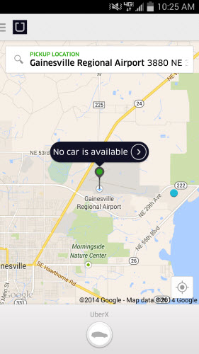 UberX in New Markets Is More Serendipity Than Reliable