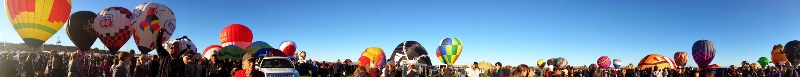 Albuquerque Balloon Fiesta 2014 Field View
