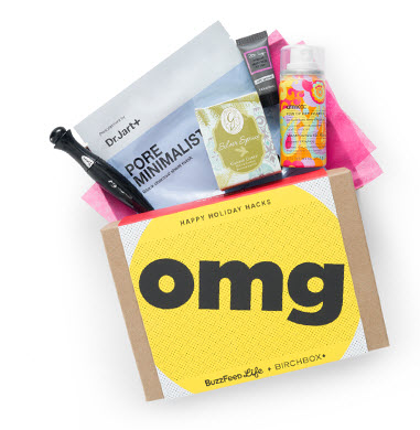 Buzzfeed Partners with Birchbox for Holiday Hacks Box