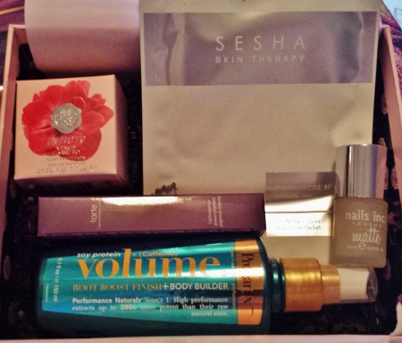 Glossybox October 2014 contents