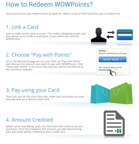 How to redeem AAA WOWPoints