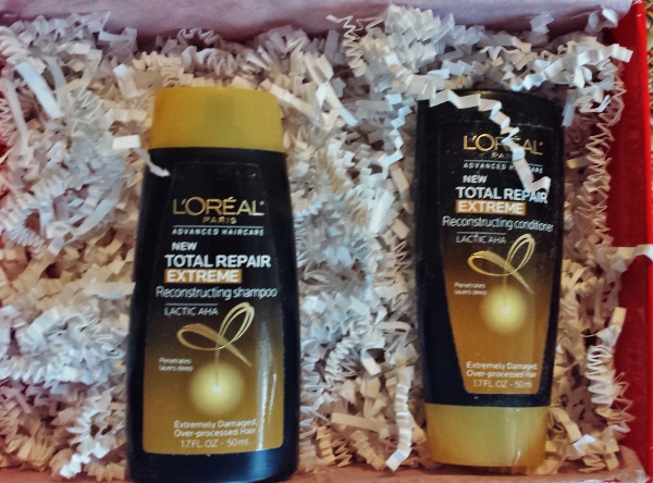 October 2014 Sample Society L'oreal paris shampoo