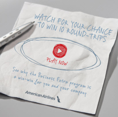 Win 10 Roundtrip Flights on American Airlines