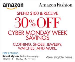 30% Off Clothes, Luggage & Shoes at Amazon