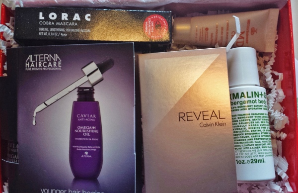 a box of beauty products