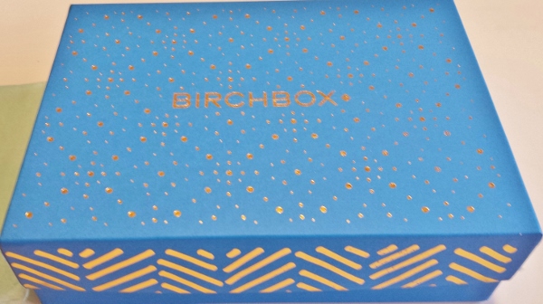 a blue box with gold text