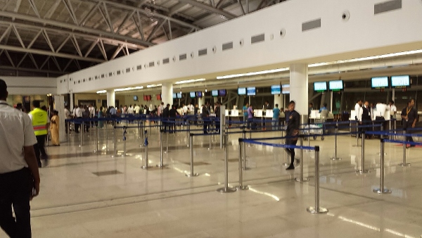 Chennai Airport International Check in Counters