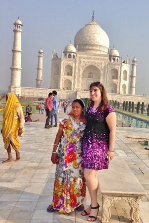 Taj Mahal Agra Keri indian fan