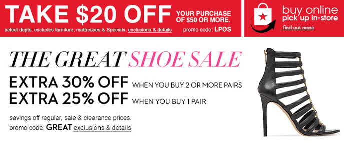 Two Great Shoe Sales At Macys!
