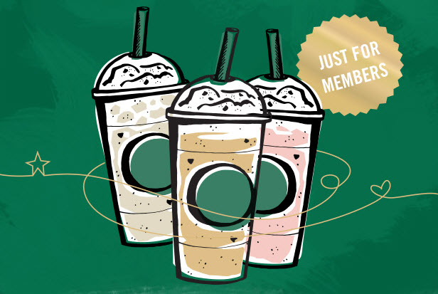 50% Off Frappuccino at Starbucks 2-5PM Today