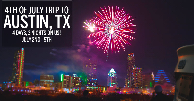 Win 4th of July Trip to Austin and Get Free Rental Day with Silvercar