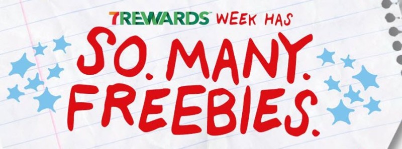 7-eleven rewards week freebies
