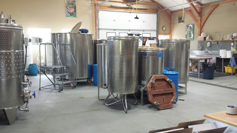 Bear Creek Winery Homer AK Winemaking