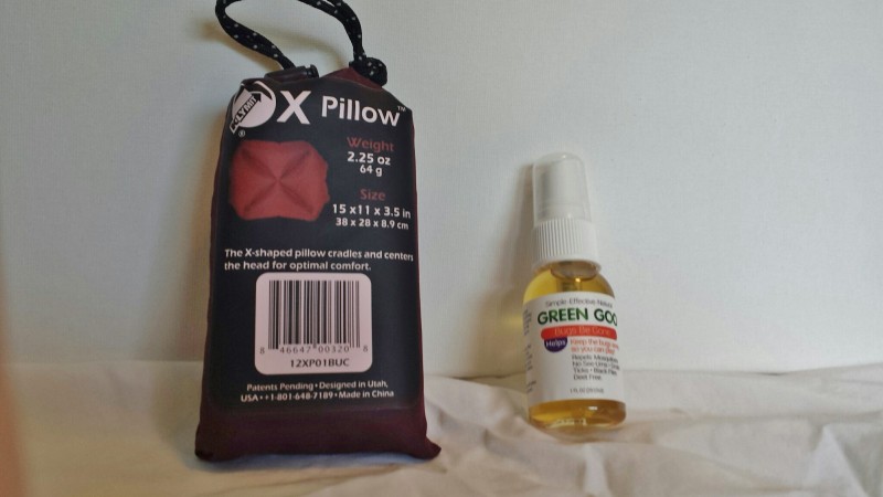 Cairn box review July inflatable pillow bugspray