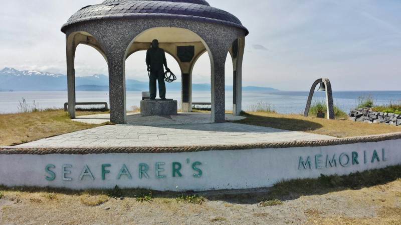 Homer Spit Alaska Seafarers Memorial