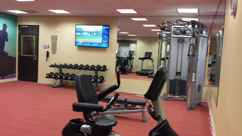 hotels in columbia sc hyatt place downtown the vista gym