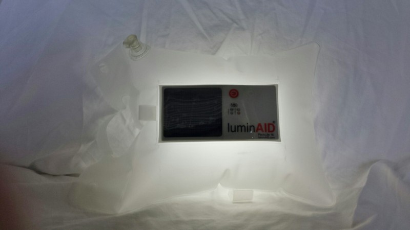 August Cairn Box review luminaid inflated