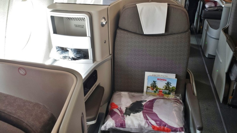 Iberia business class review jfk-mad