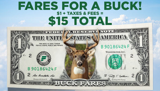 a dollar bill with a deer head