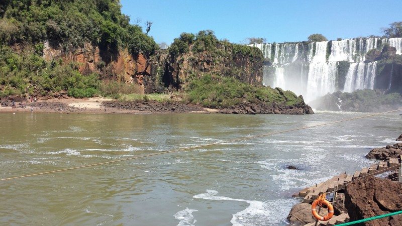 San Martin Island Iguazu Falls Trail