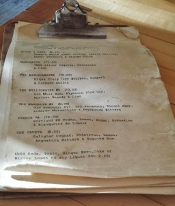 a paper with a clip on it