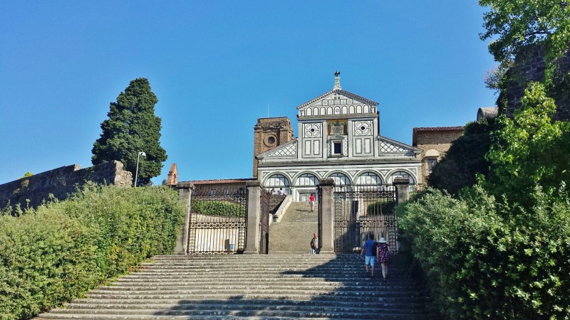 things to do in florence san miniato al monte steps