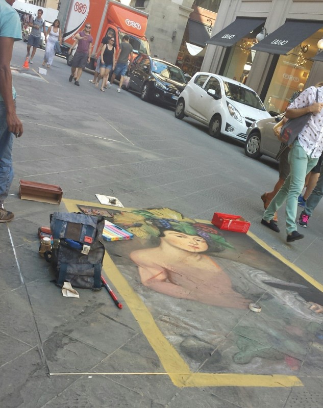 Street art in Florence, Italy