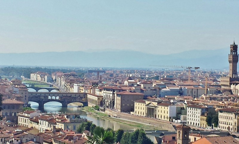 things to do in florence view from Piazzale Michelangelo