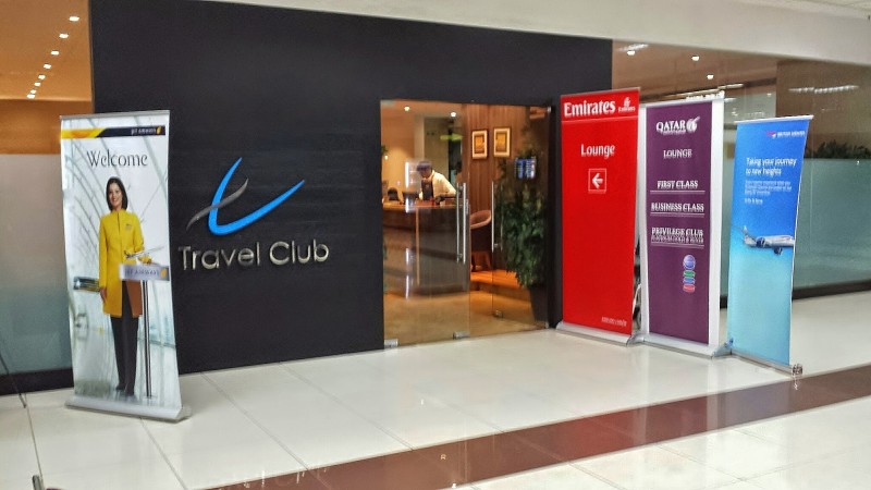 Chennai Airport Lounge Travel Club Entrance
